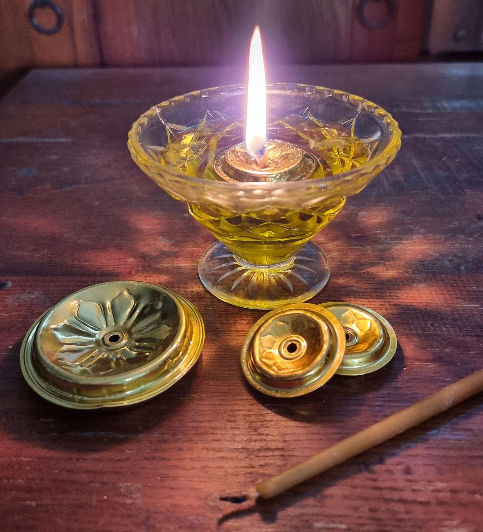 Floating Wicks Oil Candles – Natural Alchemy